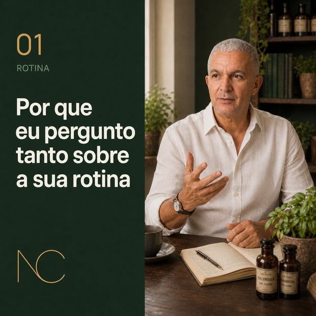 Por que eu pergunto tanto sobre a sua rotina