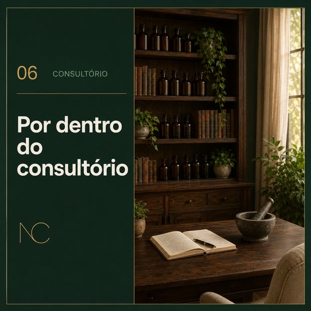 Por dentro do consultório
