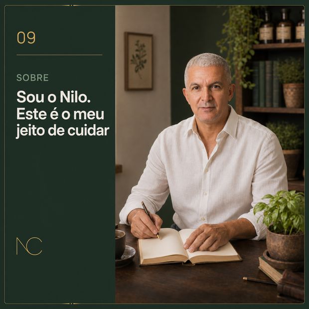 Sou o Nilo, este é o meu jeito de cuidar